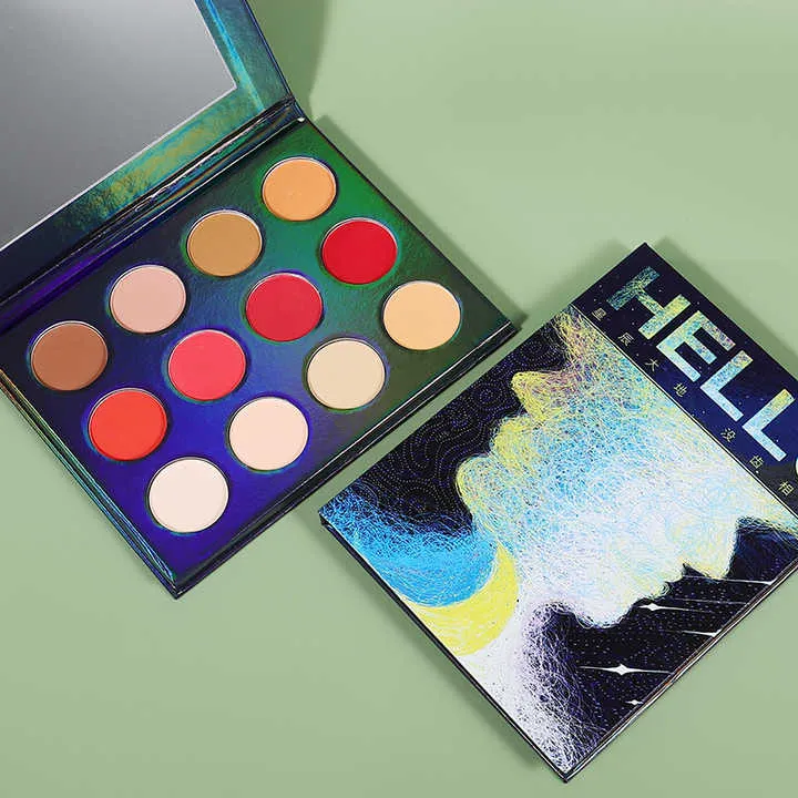 لوحة ظلال العيون النباتية -Wholesale Custom Vegan Eyeshadow