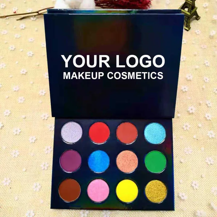 لوحة ظلال العيون النباتية -Wholesale Custom Vegan Eyeshadow