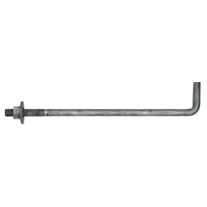 1/2 in. x 12 in. Hot-Dip Galvanized L-Bolt Anchor Bolt (50-Qty)