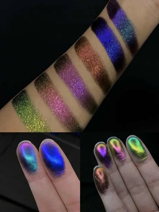 28 اللون طقم مكياج تسمية خاصة معدنية المصطبغة ضغط لامعة سباركلي بريق mutil الكروم عينيه لوحة28 Color Makeup Kit Private Label Metallic Pigmented Pressed Shiny Sparkly Glitter Mutil Chrome Eyeshadow Palette