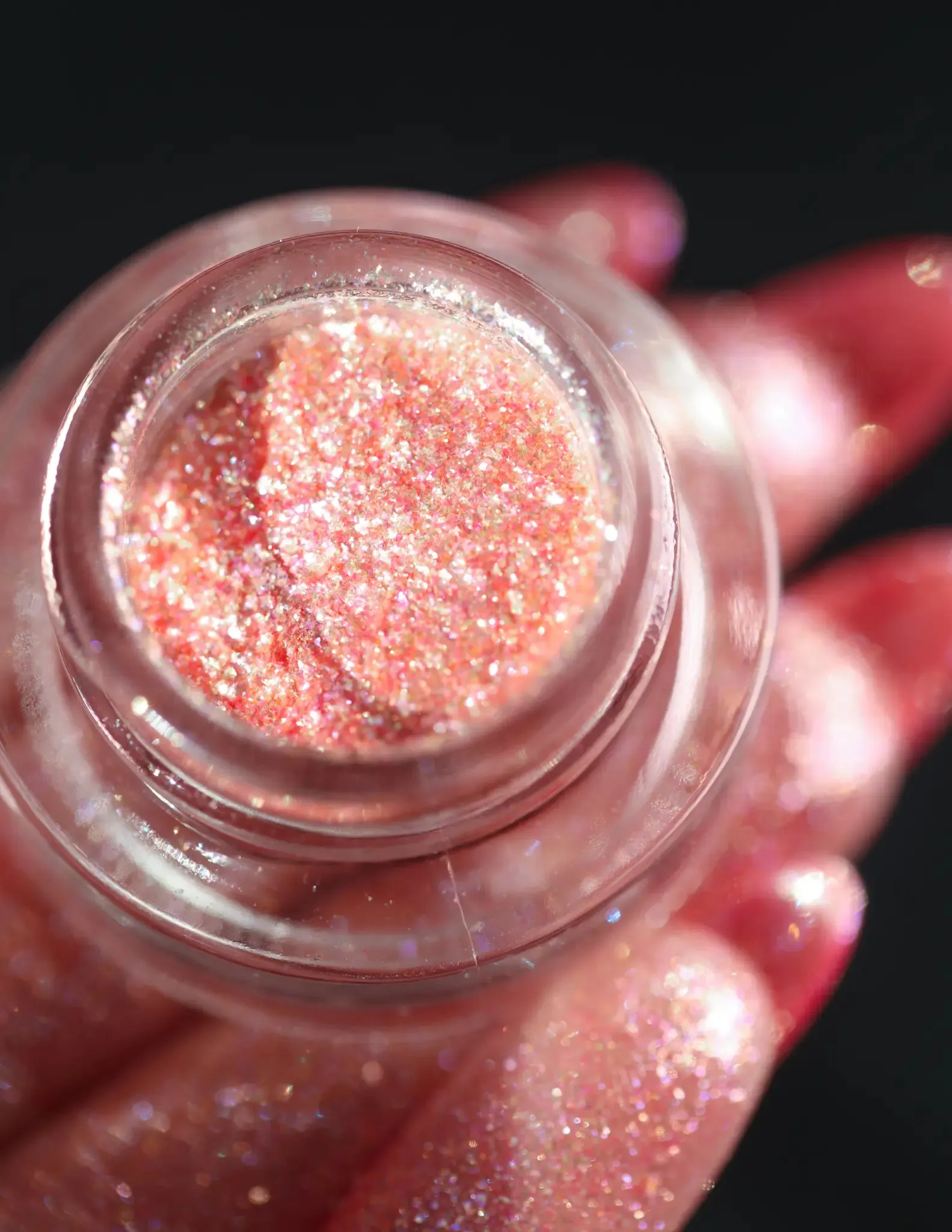 #34 Peach Eyeshadow Glitter