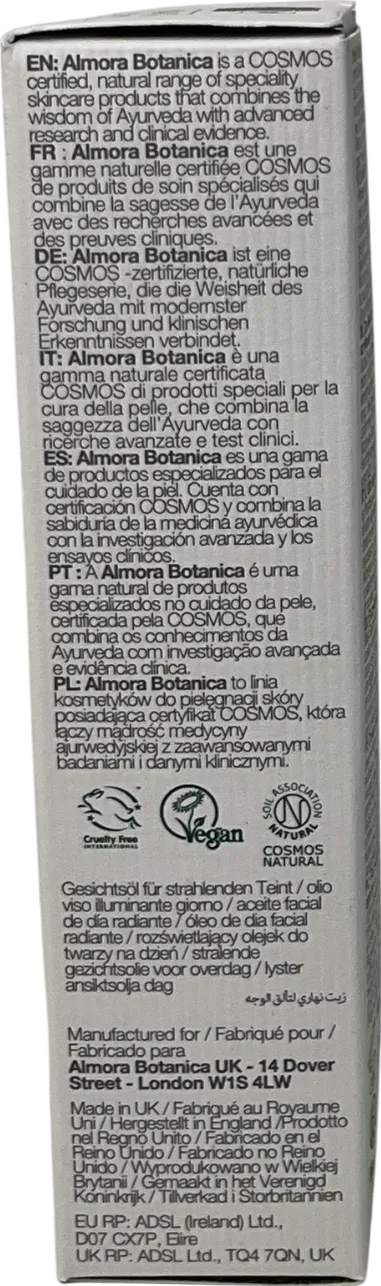 almora Radiance Day Face Oil 30ml