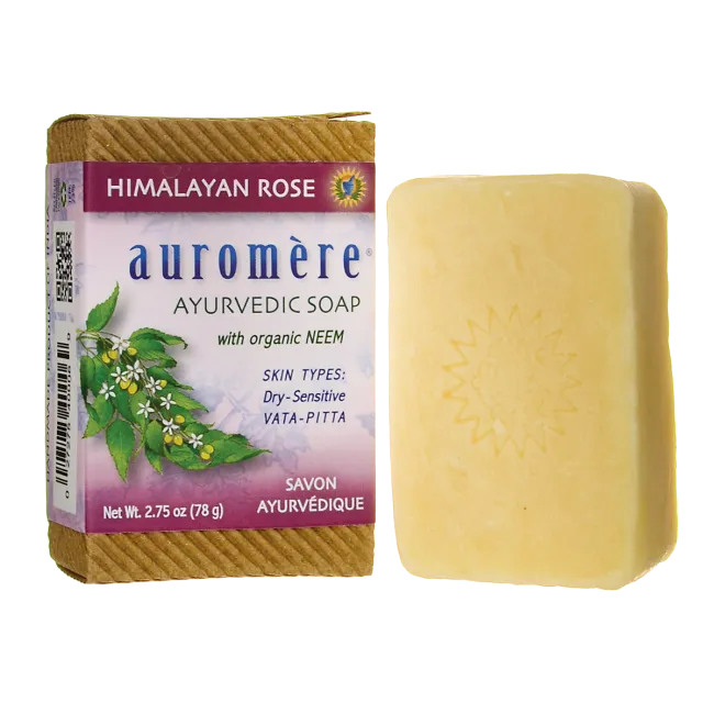 Auromere Himalayan Rose Soap #AU0068