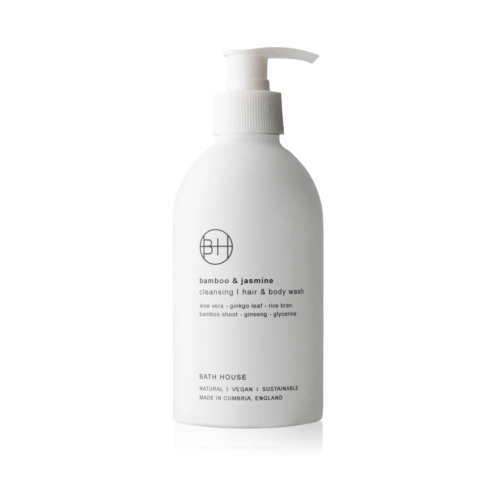 BAMBOO & JASMINE HAIR AND BODY WASH