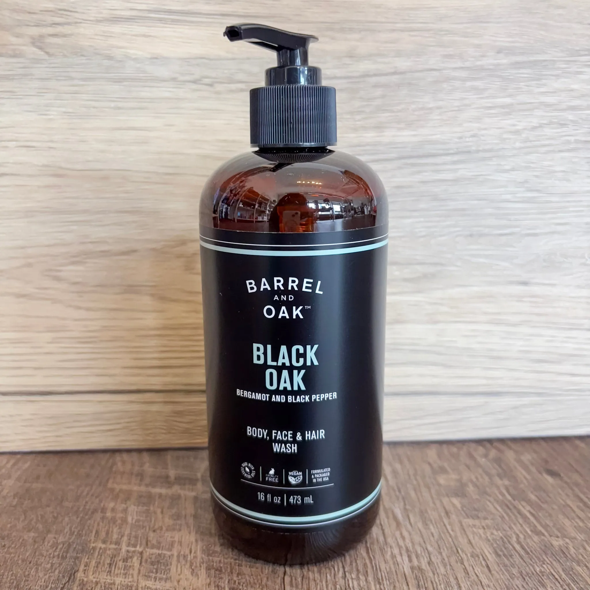 Barrel and Oak All in One Wash - Black Oak