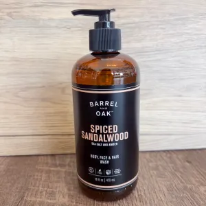 Barrel and Oak All in One Wash - Spiced Sandalwood