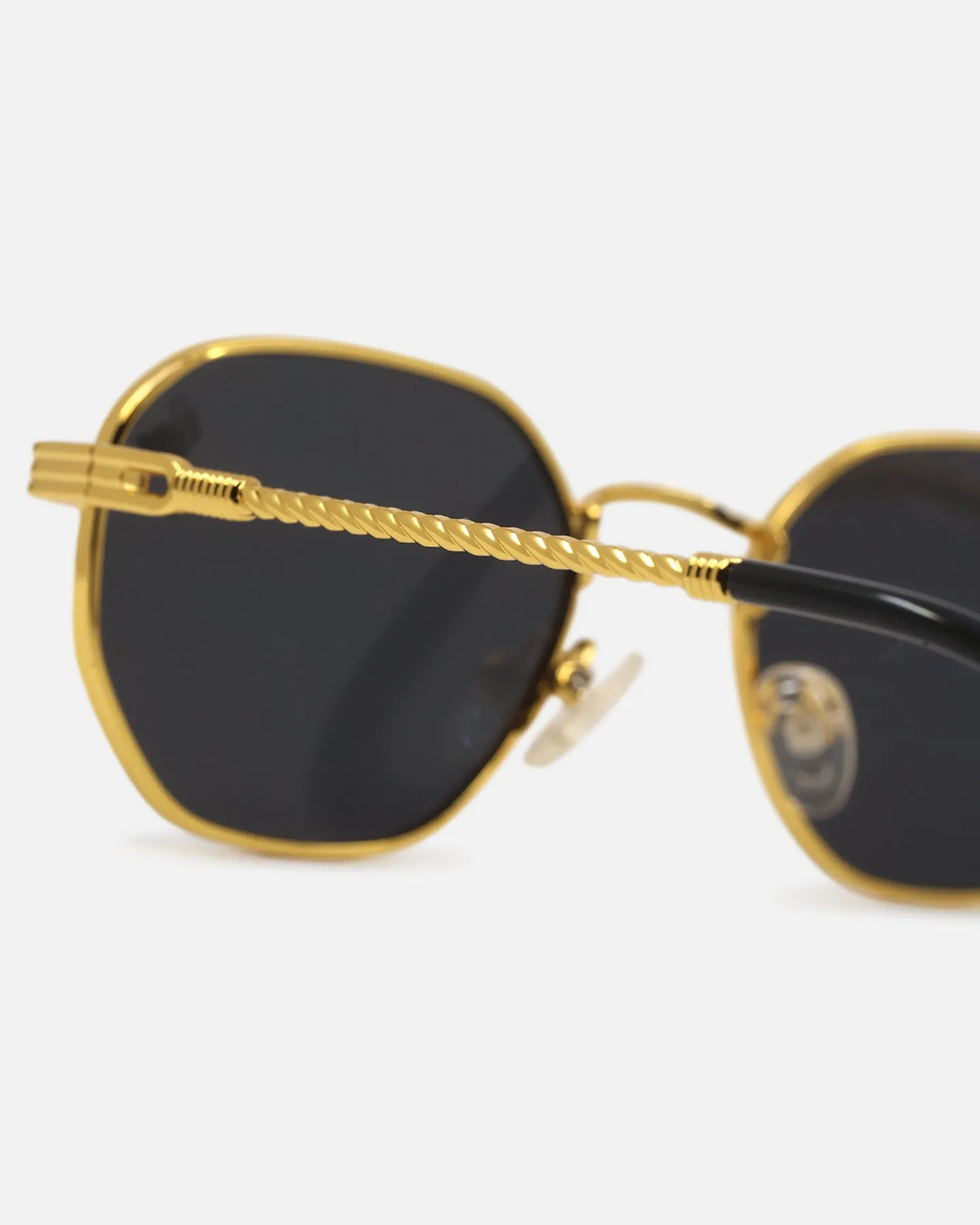 Belvoir & Co Maxwell Sunglasses Gold/Black