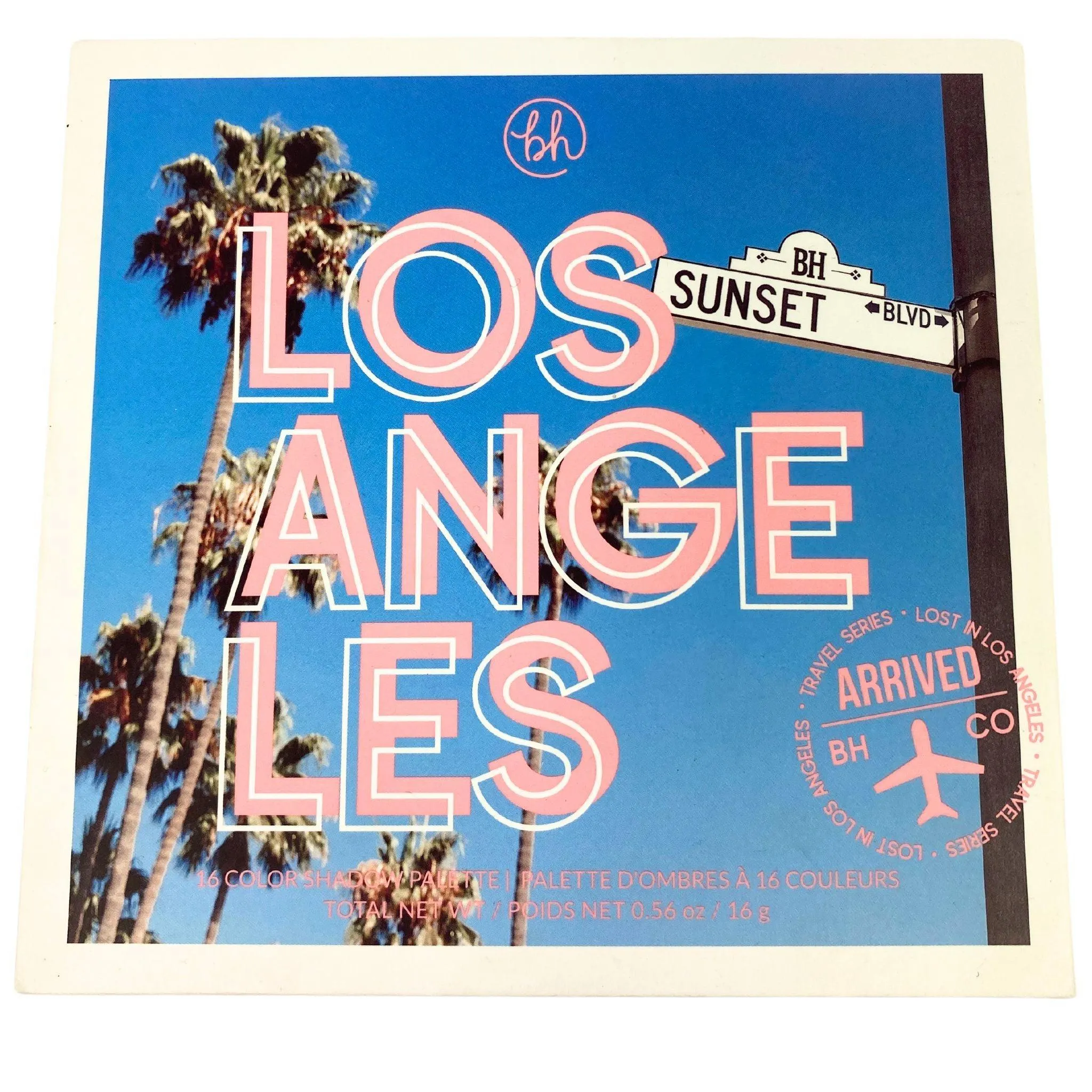 BH Cosmetics Los Angeles 16 Color Shadow Palette (36 Pcs Lot)