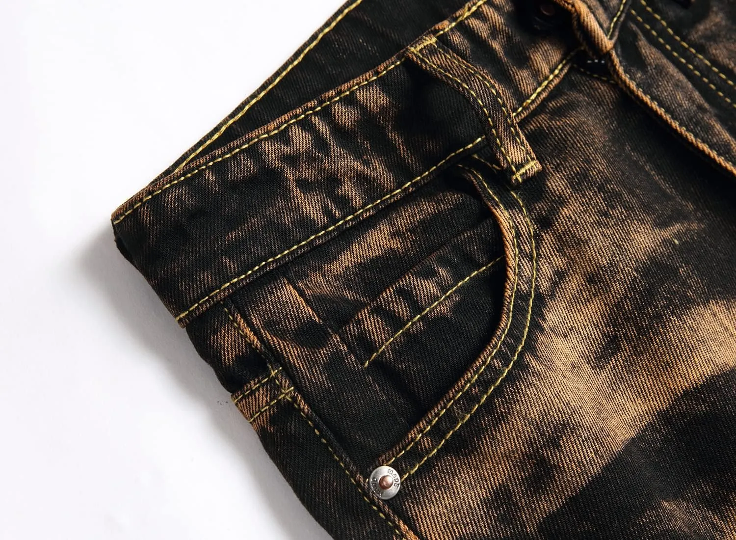 Boy's Ripped Distressed Skinny Fit Fashion Slim Washed Kids Denim Jeans Pants