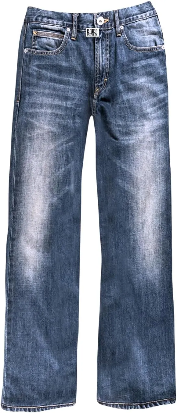 BRIEF INSANITY Pajama Pants Looks Like Blue Jeans (S-XXL) | Loungewear Pant- PJ Bottoms