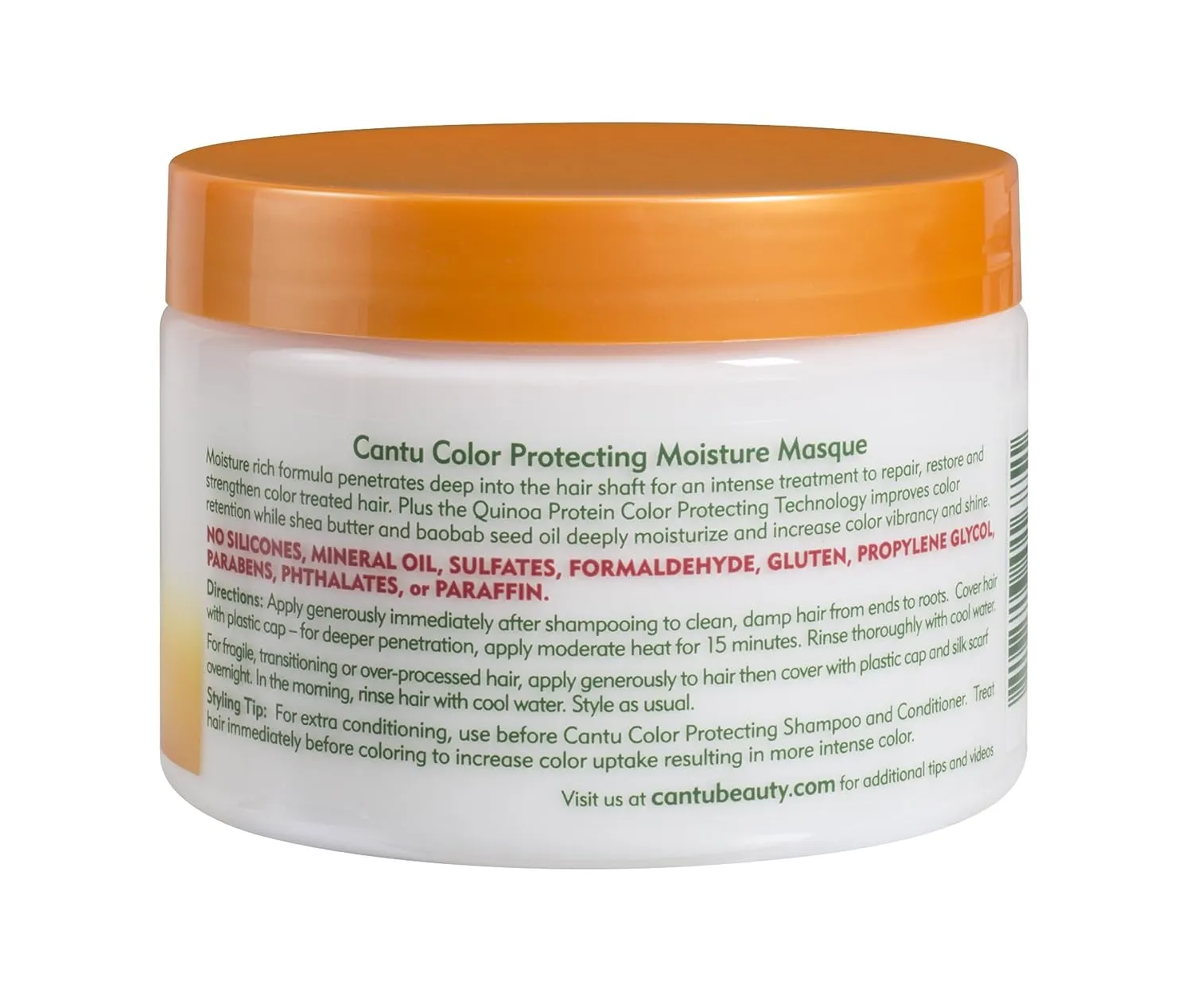 Cantu Shea Butter Anti Fade Color Protecting Moisture Masque 340g