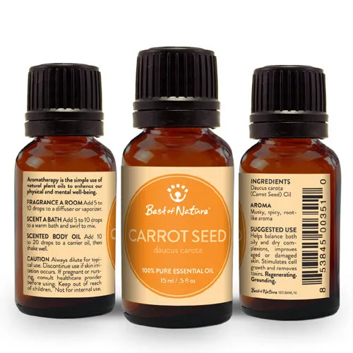 Carrot Seed Essential Oil - 100% Pure
