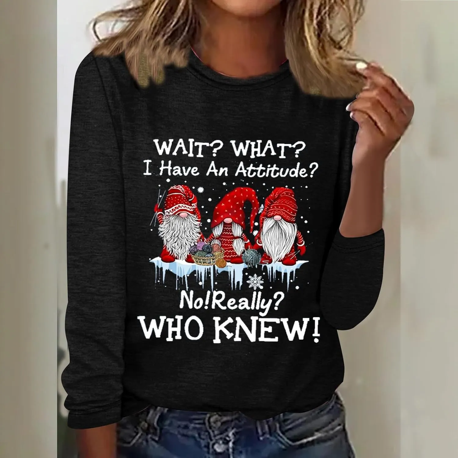Christmas Outfits For Women Cute Christmas Tree Sweaters Oversized Crewneck Holiday Sweatshirts 2024 Fall Winter
