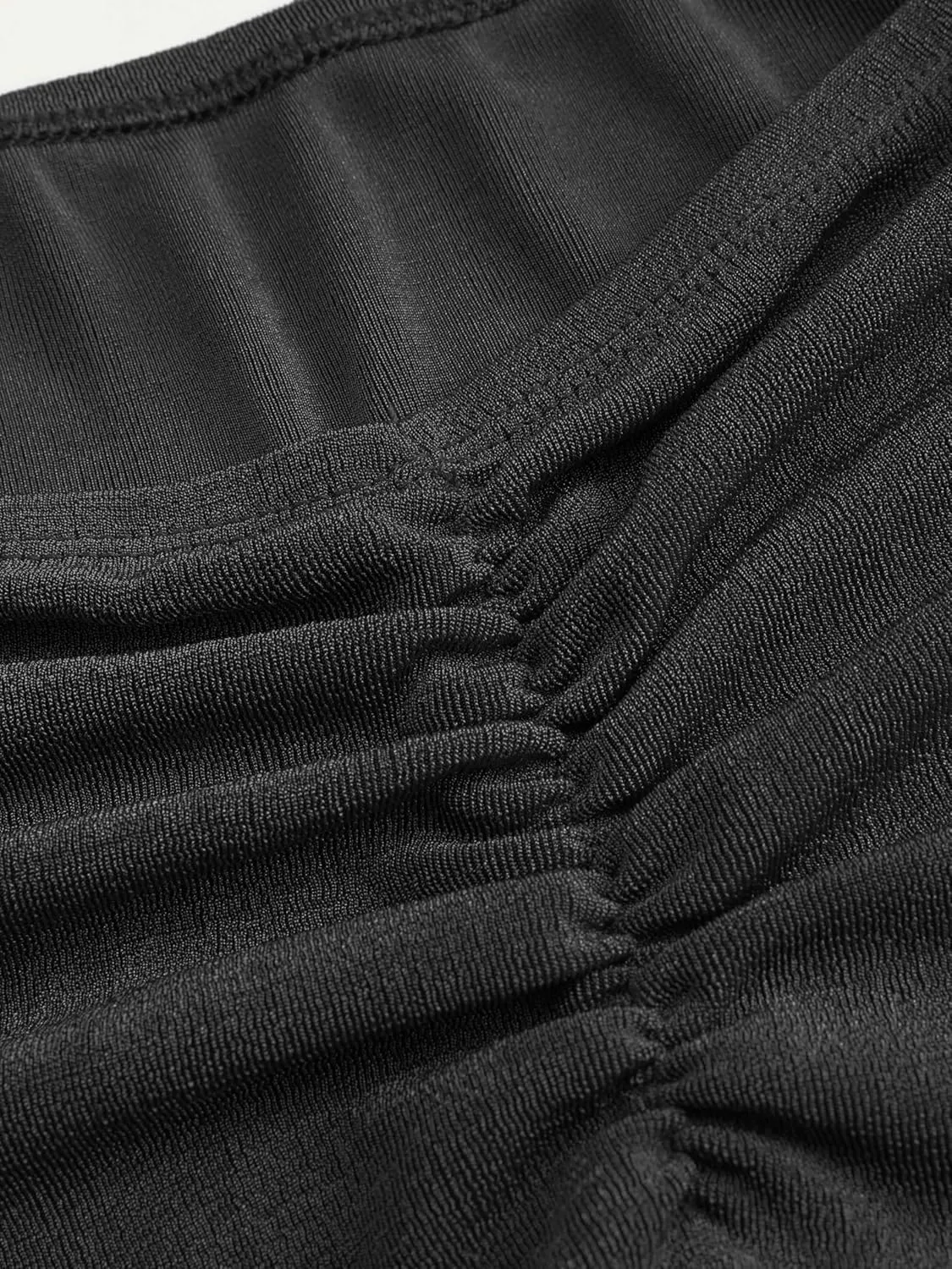 CIDER High Waist Skirts for Women Mermaid Skirt Fishtail Ruched Bodycon Long Maxi Skirt Lettuce Trim Stretchy