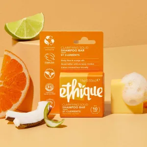 Clarifying Shampoo Bar Mini for Oily Scalp and Hair: St Clements