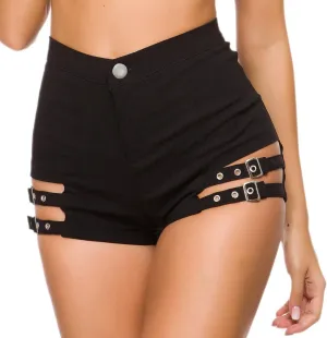 Cresay Women's Sexy Cut Off Denim Jeans Shorts Mini Hot Pants Clubwear