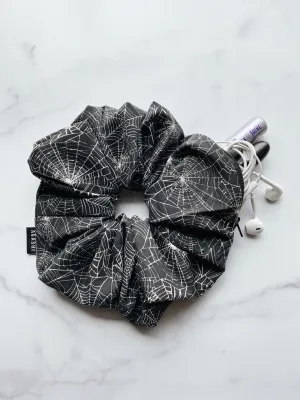 DIY Kit or Made to Order Zipper Spiderweb Scrunchies