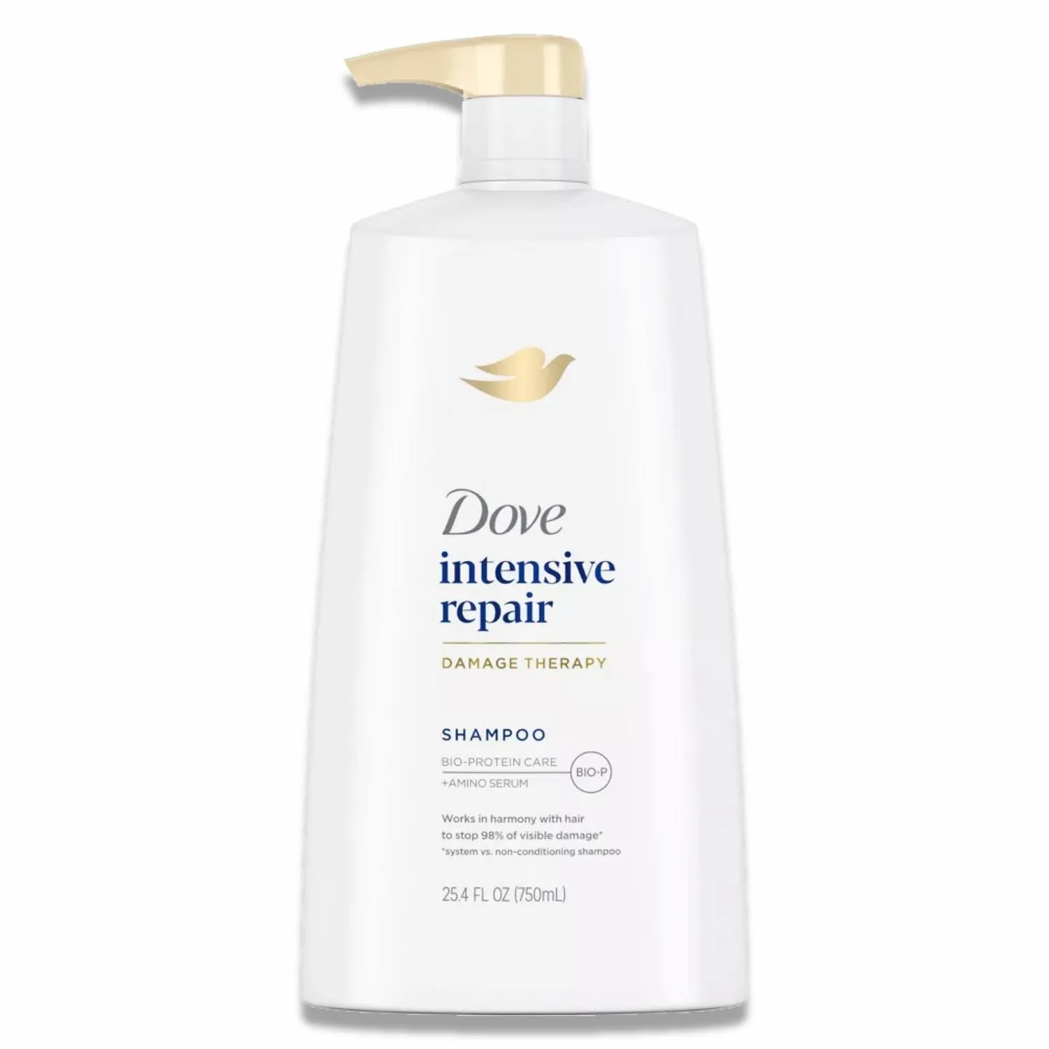 Dove - Beauty Intensive Repair Shampoo - 25.4 Oz - 4 Pack