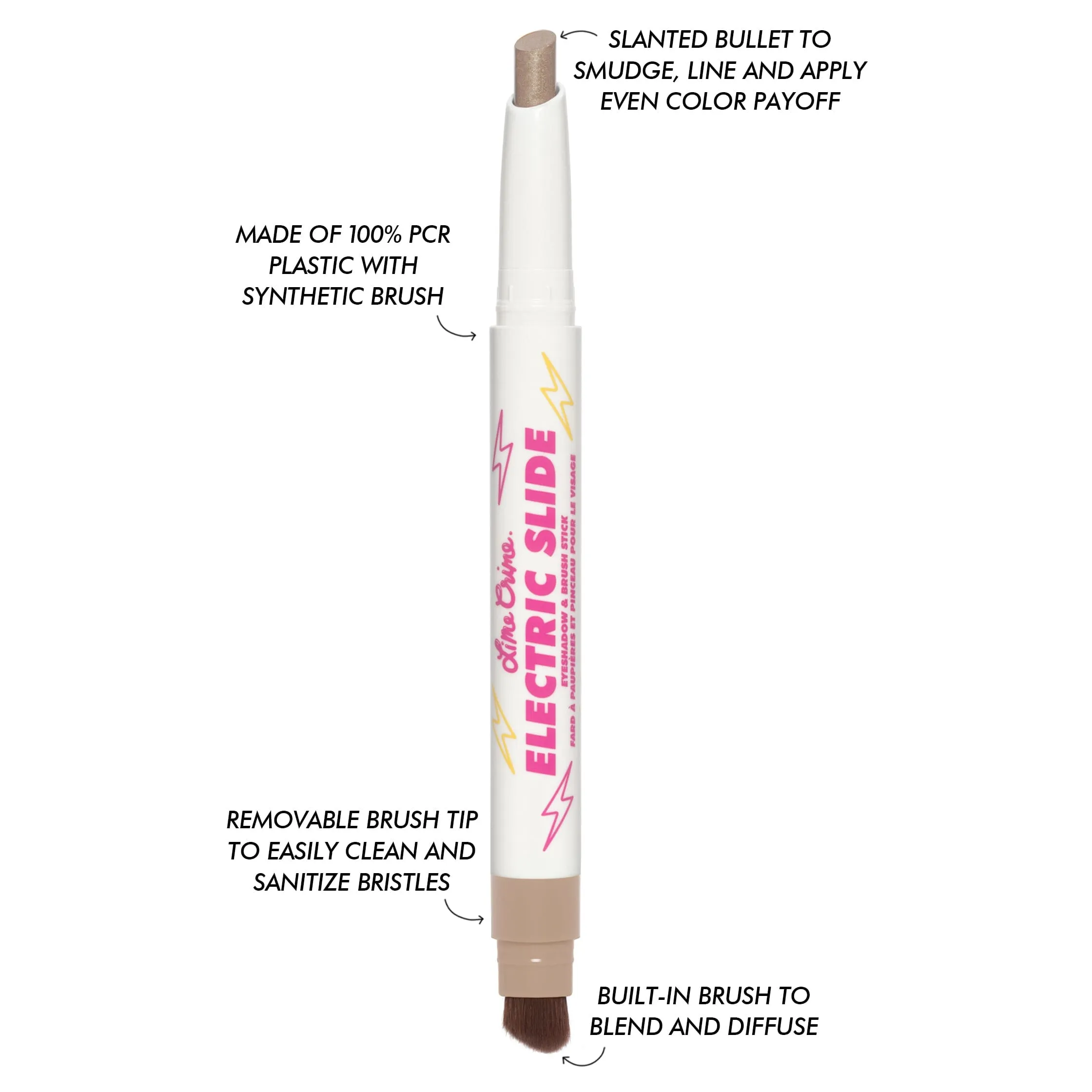 Electric Slide Eyeshadow and Brush Stick