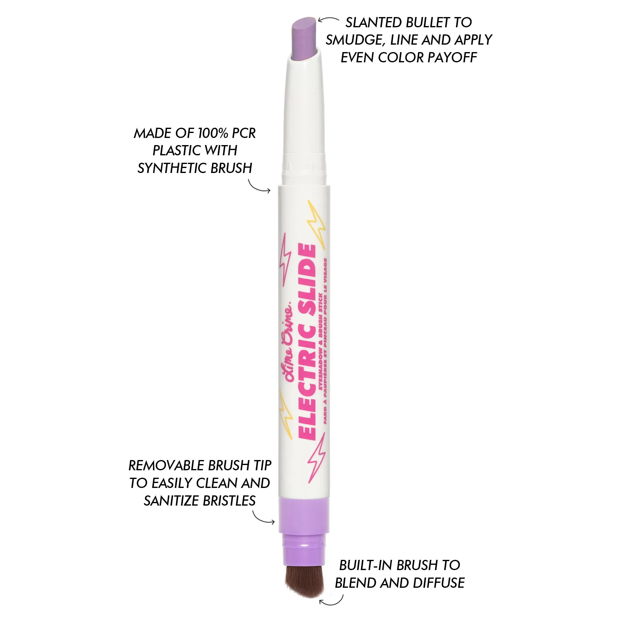 Electric Slide Eyeshadow and Brush Stick