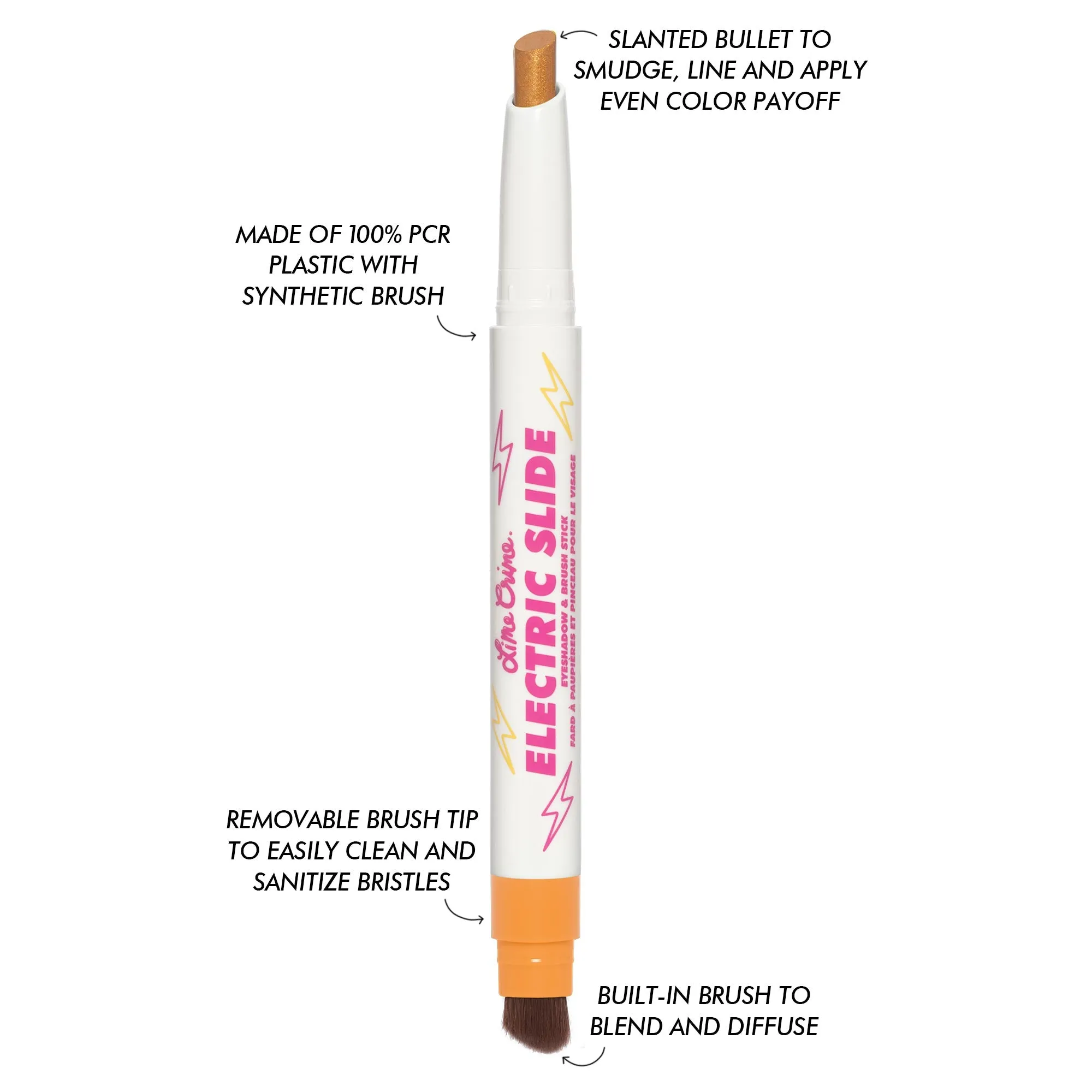 Electric Slide Eyeshadow and Brush Stick