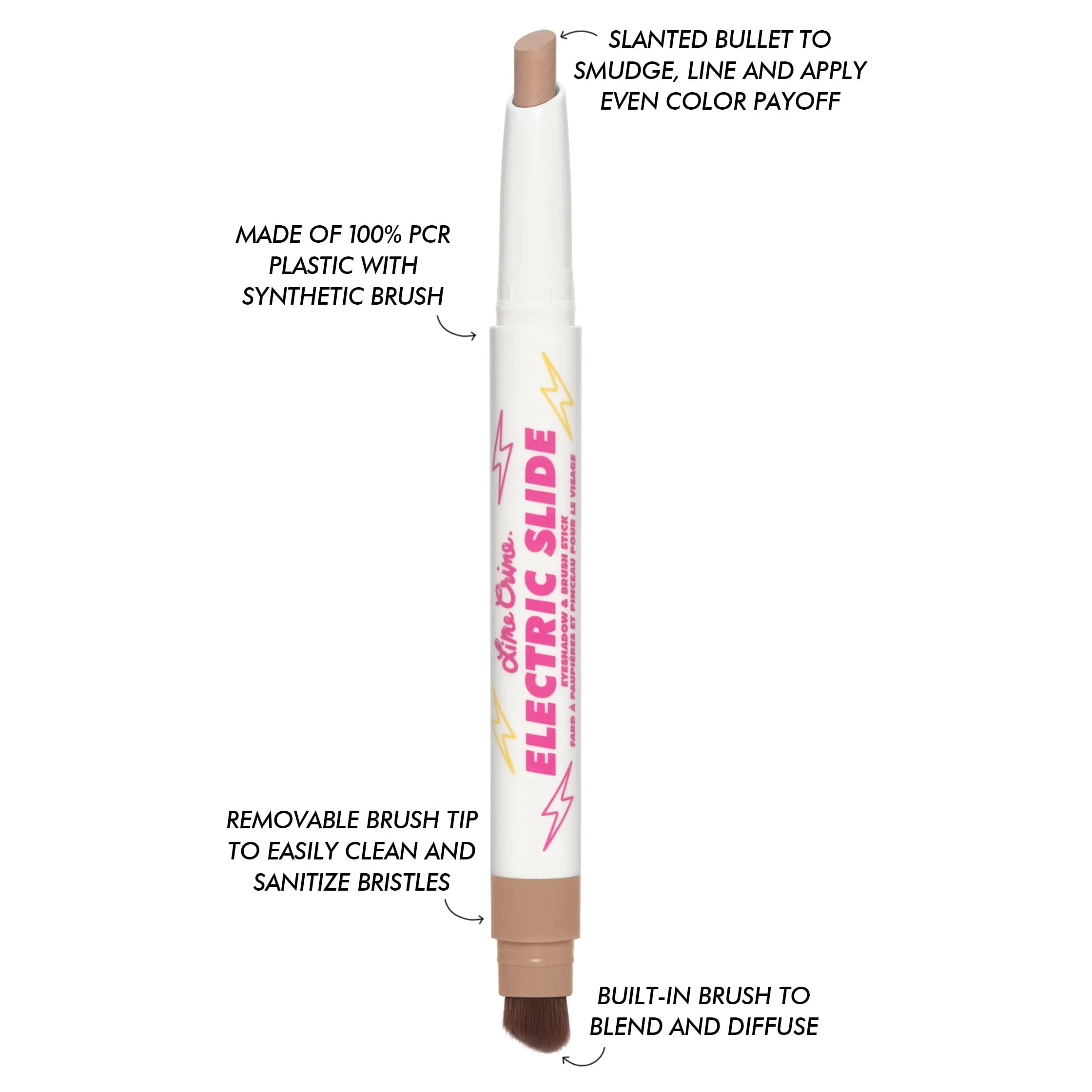 Electric Slide Eyeshadow and Brush Stick