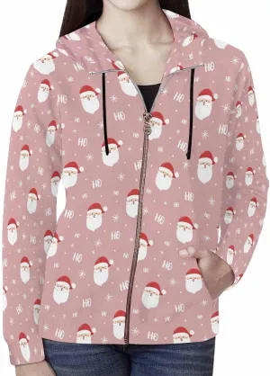 Fall Sweatshirts For Women Yellow Christmas Bells Holly Leaves Womens Zip Up Sweatshirt Oversized Hoodies Sweater