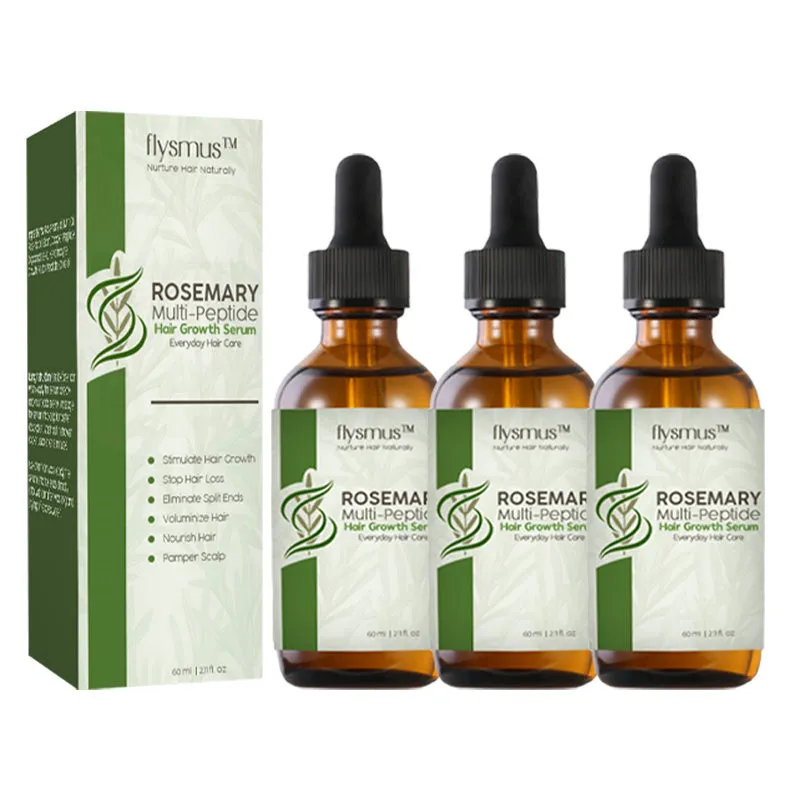 flysmus Rosmarin Multi-Peptid Haarwuchs Serum