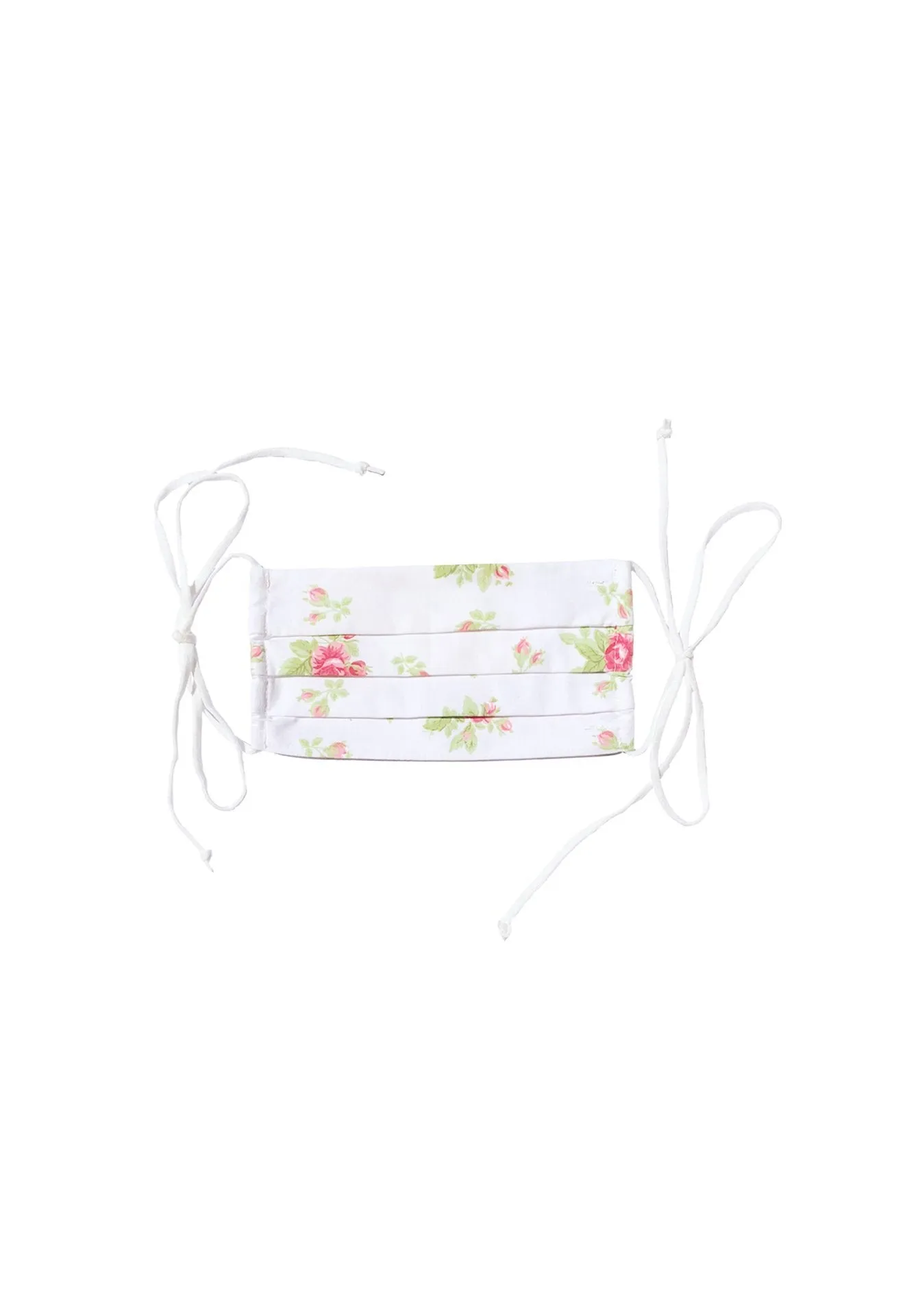 Gardenia Face Mask  - Vintage florals with ties (Shipping Included)