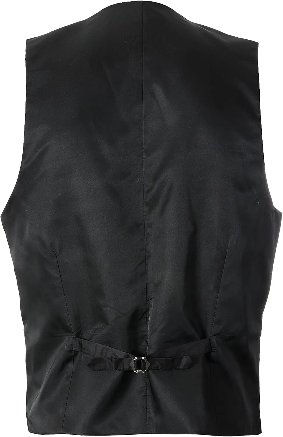 Gioberti Men's 5 Button Tailored Collar Slim Fit Formal Herringbone Tweed Suit Vest