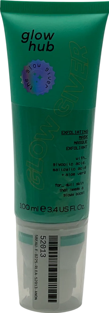 glow hub Exfoliating Mask Masque 100ml