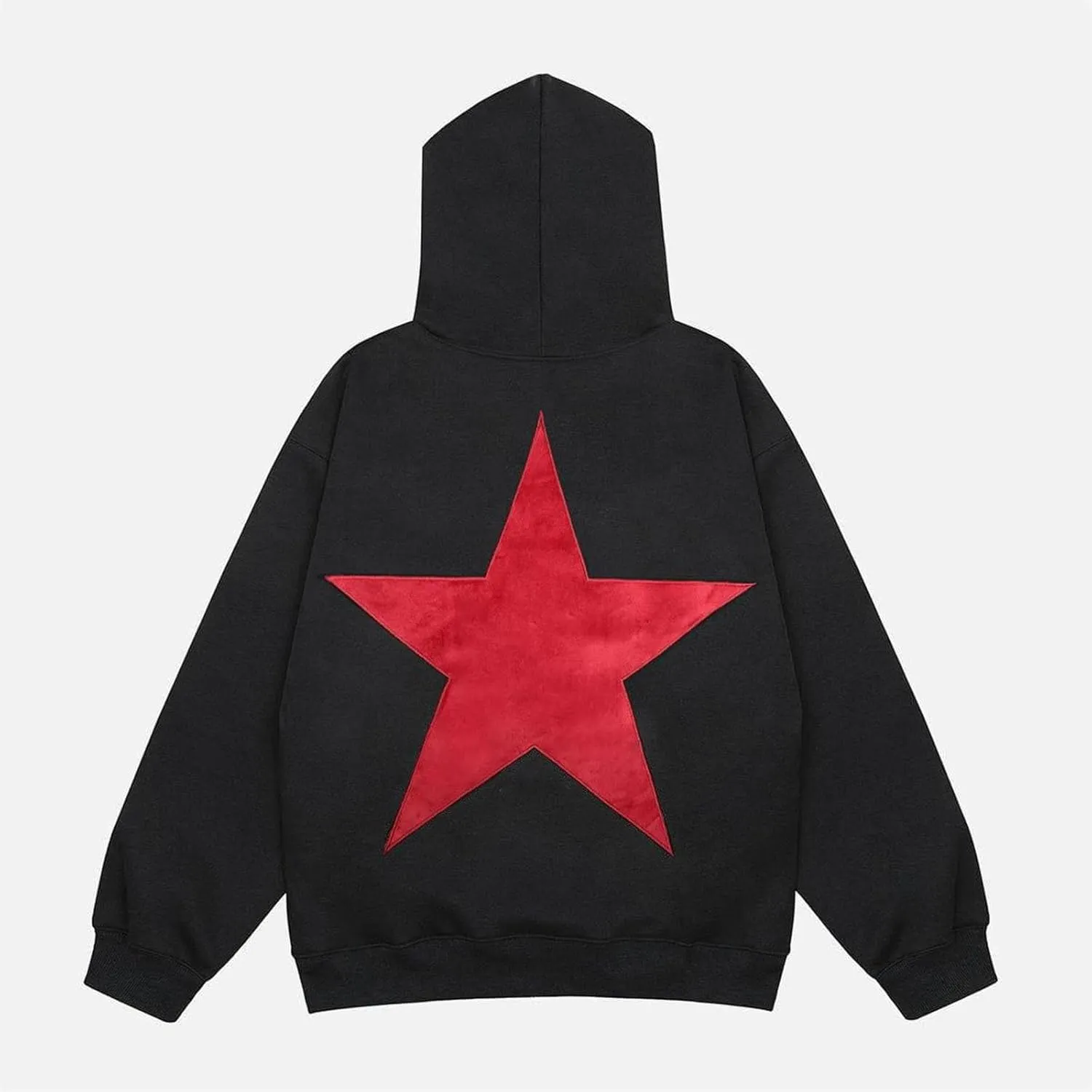 Graphic Oversized Sweatshirt Y2k Women Preppy Hoodies Long Sleeve Hooded Pullover Sweaters Aesthetic Pockets