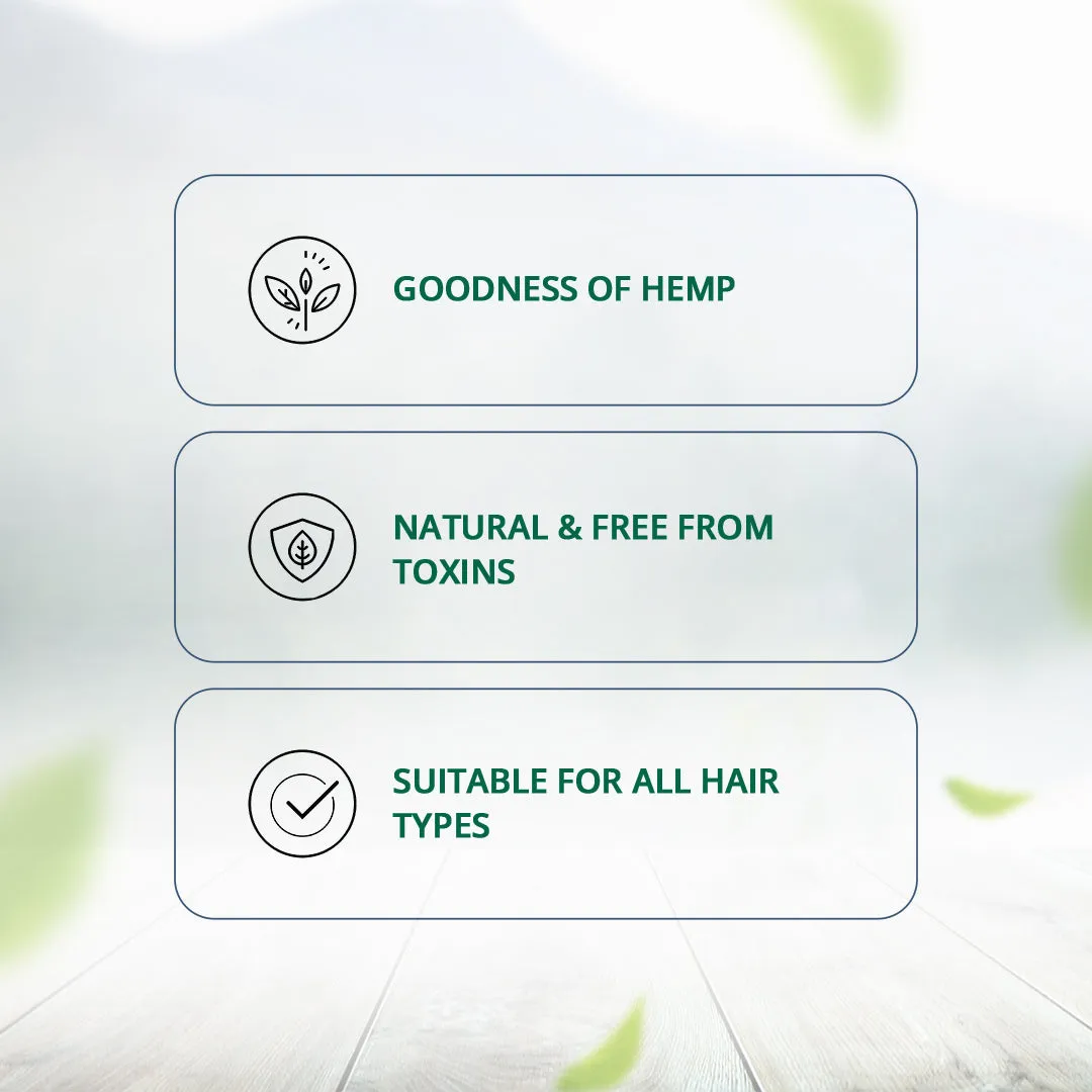 Hampa Hemp Amla Hair Oil 100ml   Hampa Hemp Lush Hair Shampoo 200ml
