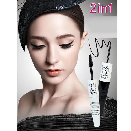 Heng Fang Double 2 In 1 Mascara & Eyeliner 5.5g No.H6196