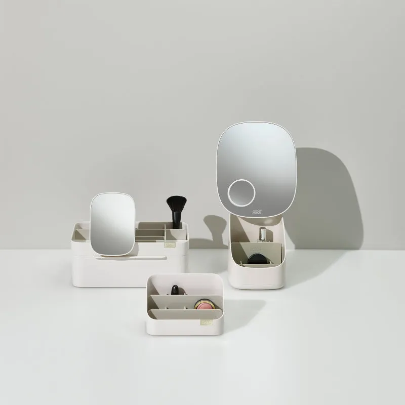 Joseph Joseph Viva Large All in One Cosmetic Organiser With Removable Mirror
