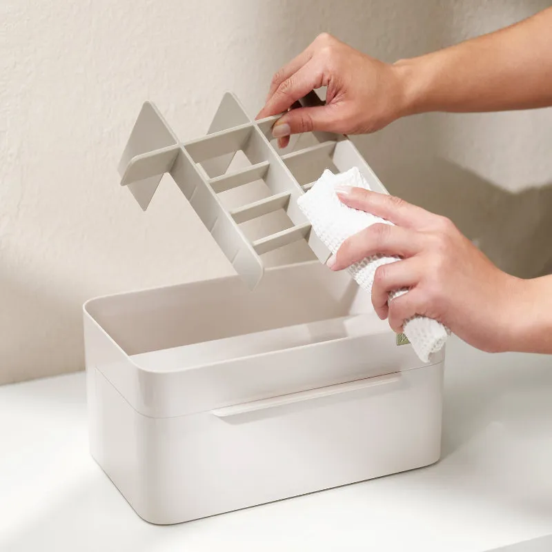Joseph Joseph Viva Large All in One Cosmetic Organiser With Removable Mirror