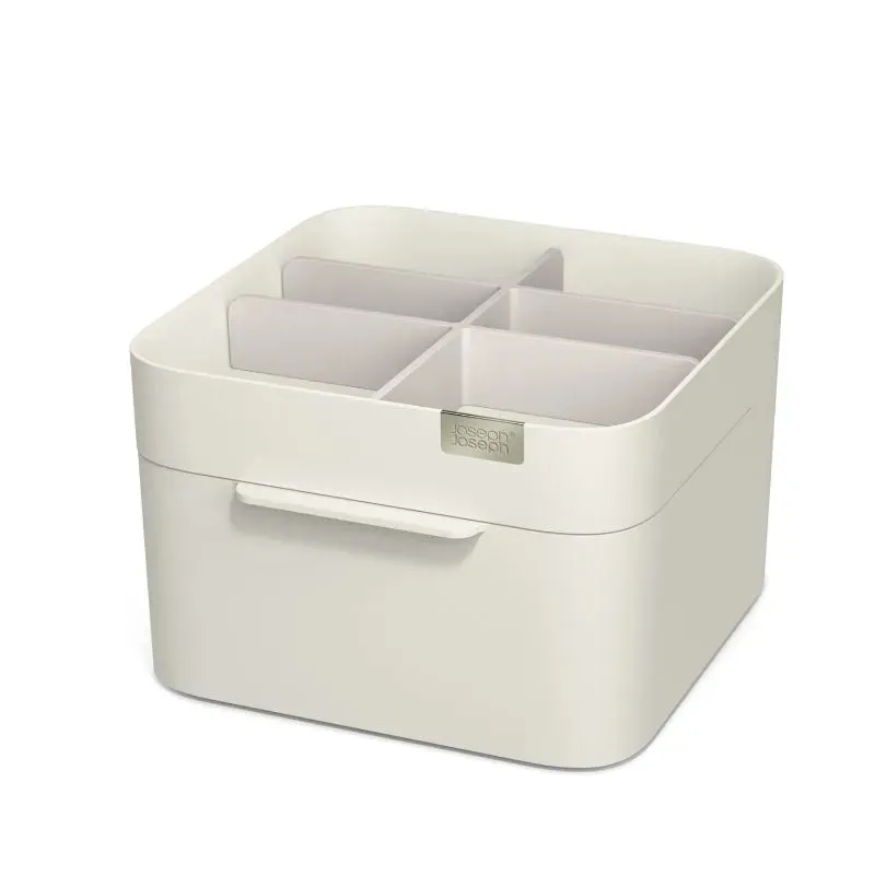 Joseph Joseph Viva Medium White Cosmetic Organiser with Drawer