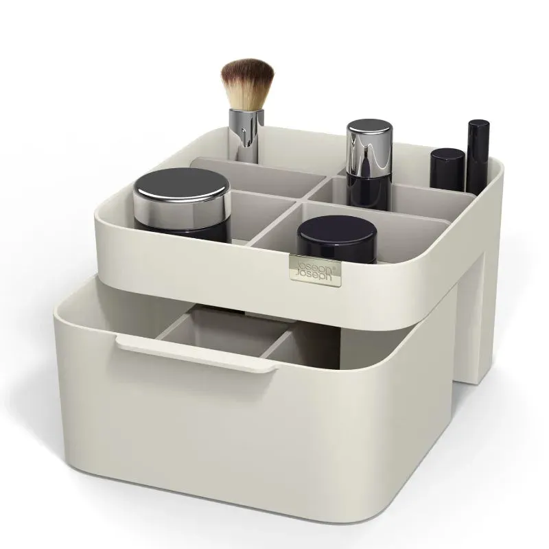 Joseph Joseph Viva Medium White Cosmetic Organiser with Drawer