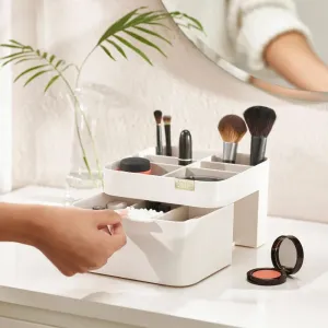 Joseph Joseph Viva Medium White Cosmetic Organiser with Drawer