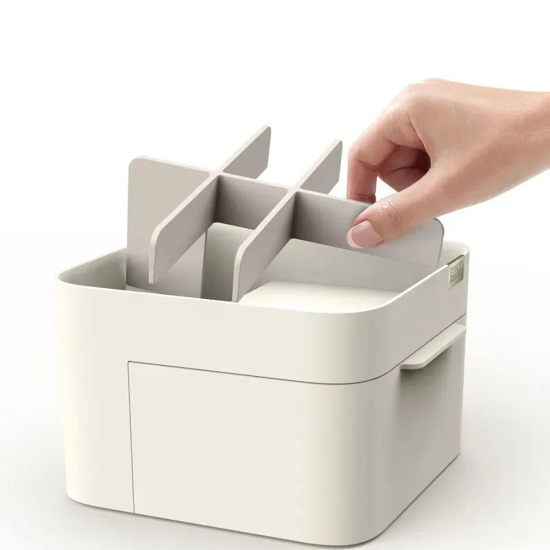 Joseph Joseph Viva Medium White Cosmetic Organiser with Drawer