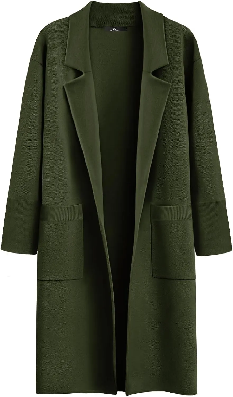 LILLUSORY Women's Long Dressy Cardigan Sweaters Fall Oversized Coatigan Jackets 2025 Knit Business Casual Winter Coats