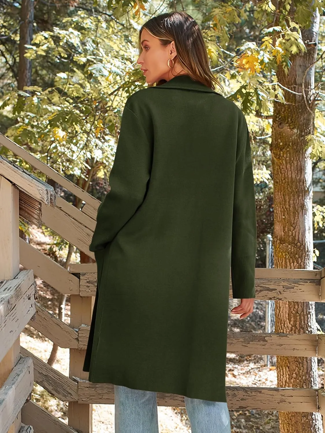 LILLUSORY Women's Long Dressy Cardigan Sweaters Fall Oversized Coatigan Jackets 2025 Knit Business Casual Winter Coats