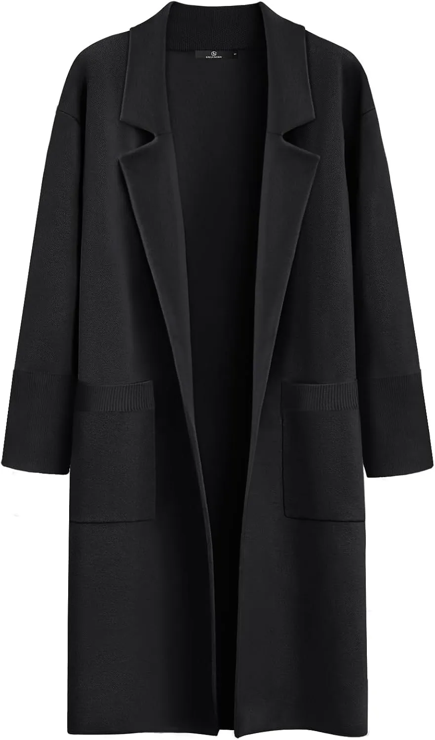 LILLUSORY Women's Long Dressy Cardigan Sweaters Fall Oversized Coatigan Jackets 2025 Knit Business Casual Winter Coats