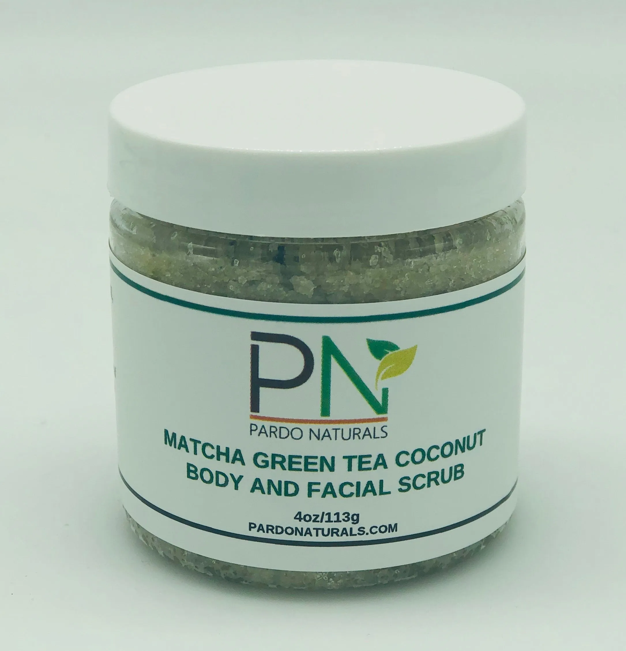 Matcha Green Tea Coconut Body and Facial Scrub