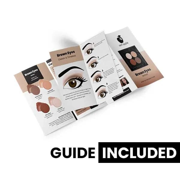 Matte Eye Shadow Palette For Brown Eyes