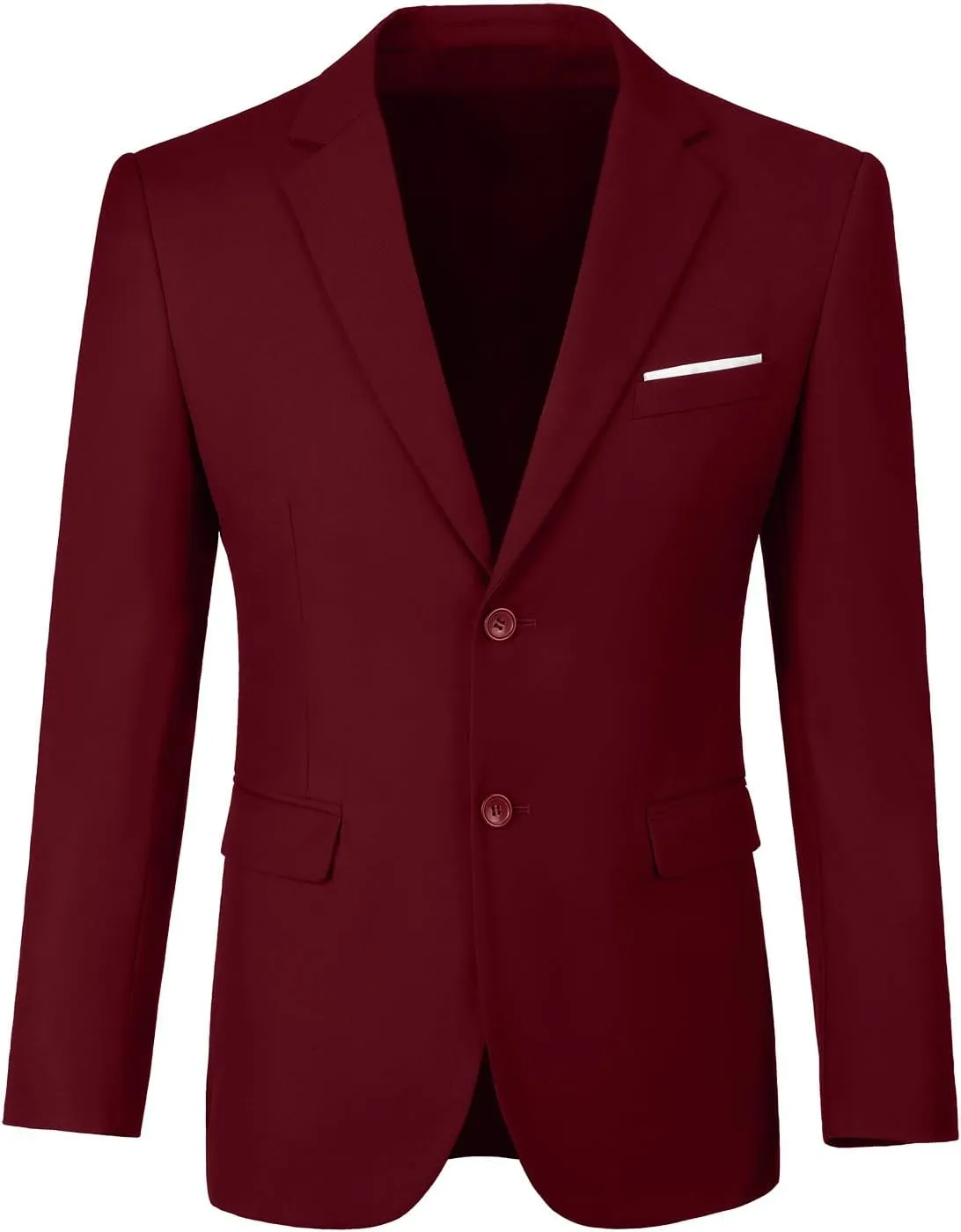 Mens 2 Piece Suit Slim Fit Business Wedding Party Tuxedo Dress Suits for Men Jacket and Pants Set