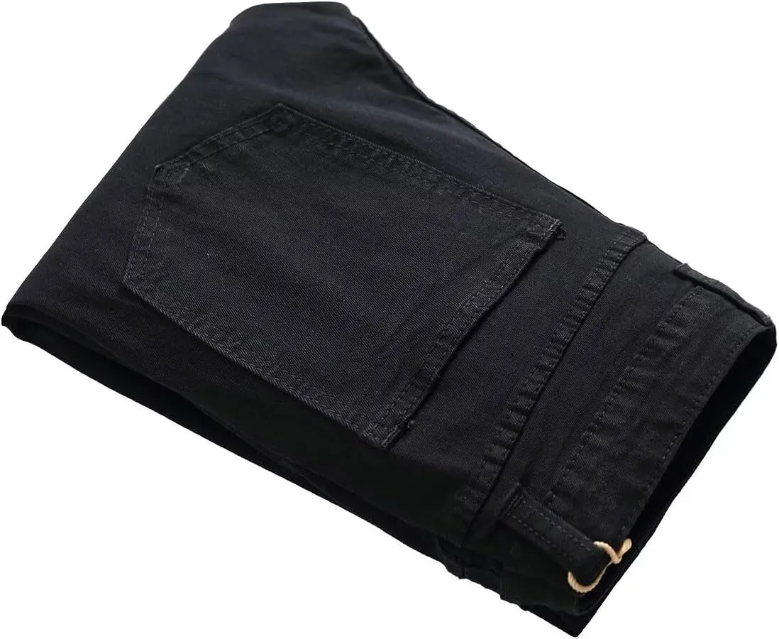 Men's Ripped Skinny Slim Fit Stretch Distressed Destroyed Jeans Denim Pants