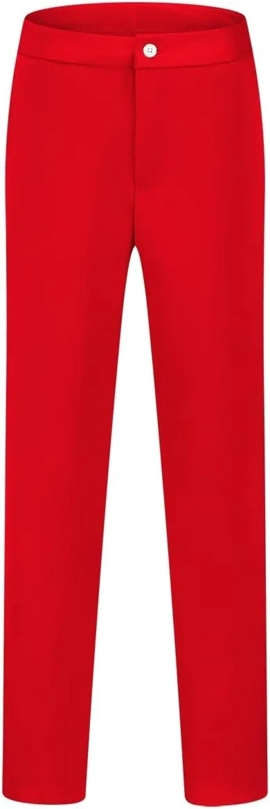 MODFUL Women's 2 Piece Business Suit Set One Button Solid Color Blazer Trouser Suit