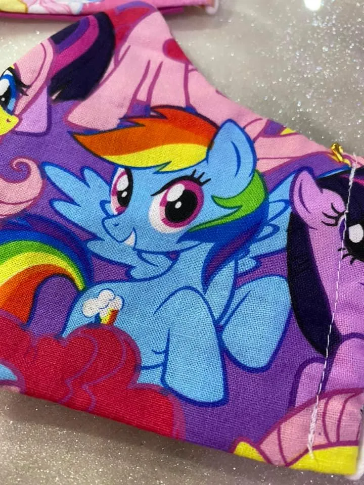 My Little Pony Adult and Kid Masks