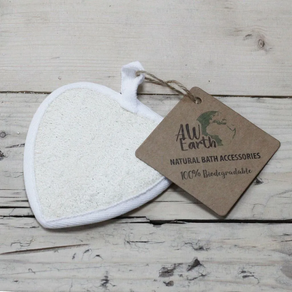Natural Loofah Biodegradable Exfoliating Body Scrubs - Plastic Free